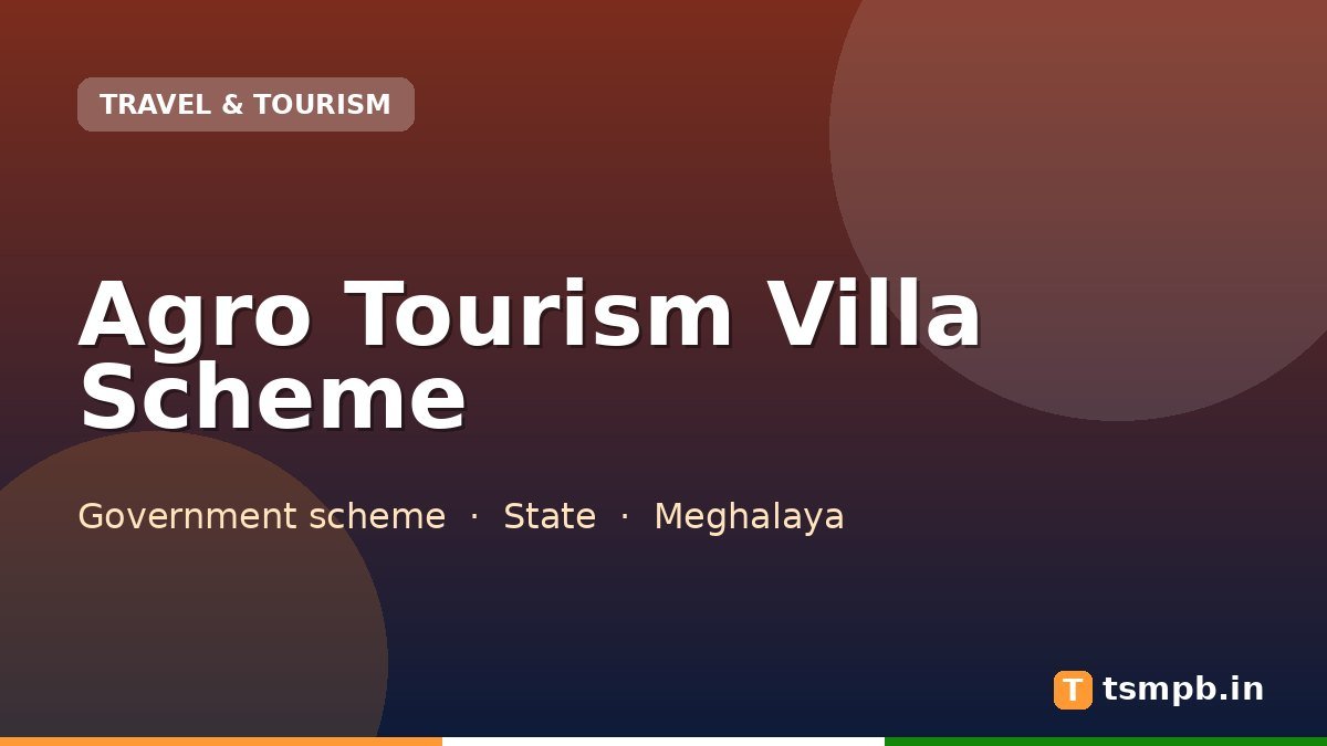 Agro Tourism Villa Scheme