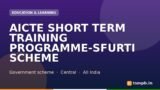 AICTE SHORT TERM TRAINING PROGRAMME-SFURTI SCHEME