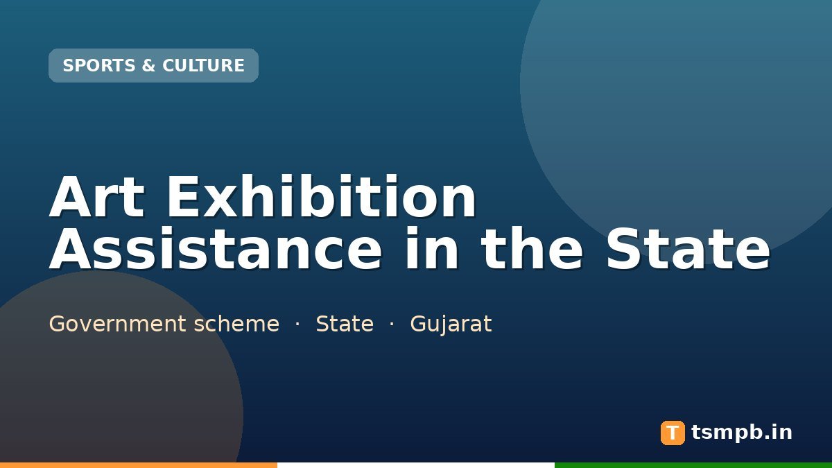 Art Exhibition Assistance in the State