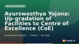 Ayurswasthya Yojana: Up-gradation of Facilities to Centre of Excellence (CoE)