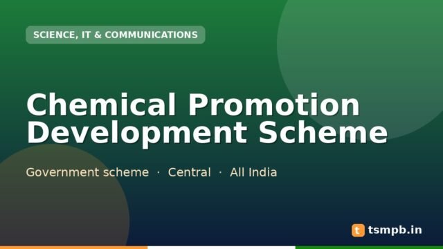 Chemical Promotion Development Scheme