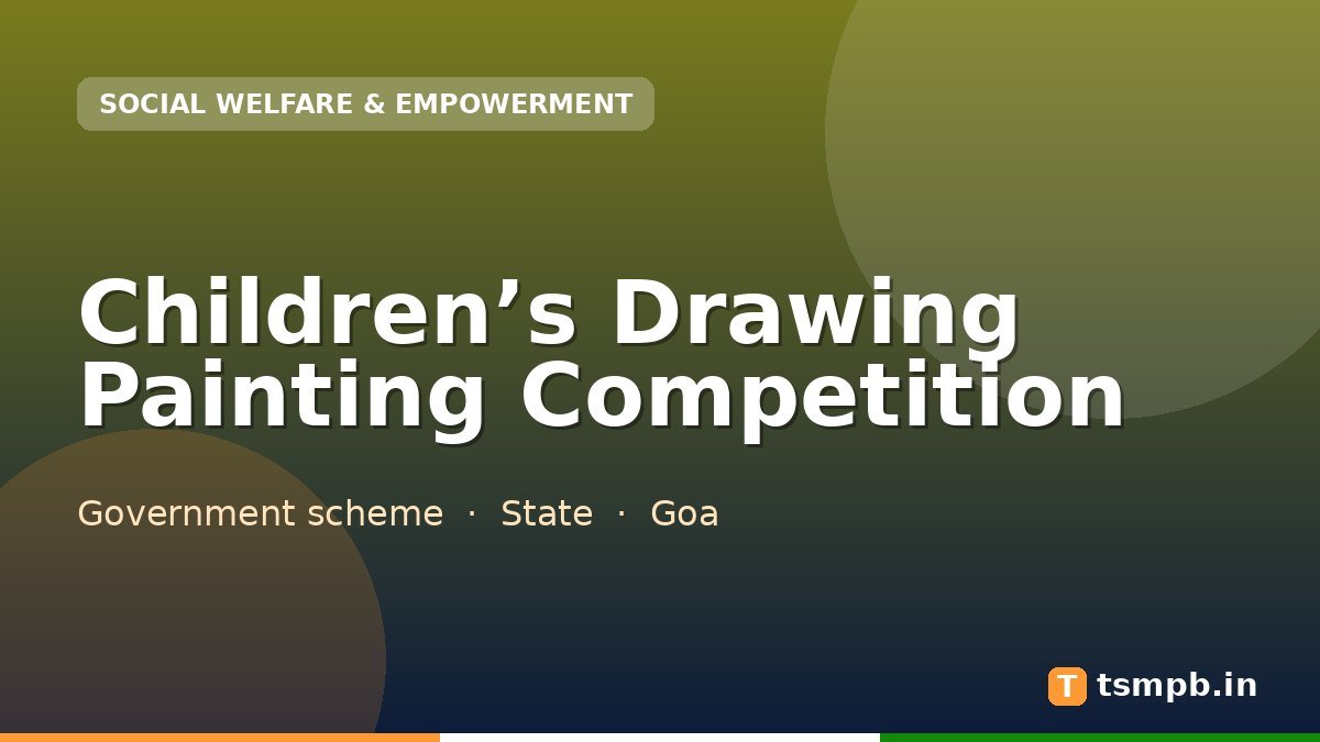 Childrenโs Drawing Painting Competition