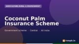 Coconut Palm Insurance Scheme