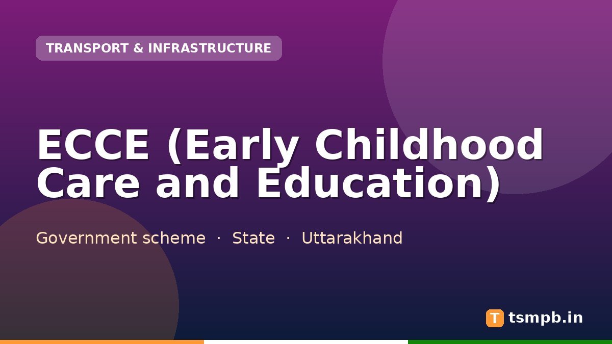 ECCE (Early Childhood Care and Education)