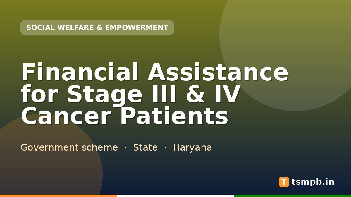 Financial Assistance for Stage III & IV Cancer Patients