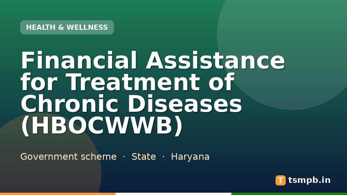 Financial Assistance for Treatment of Chronic Diseases (HBOCWWB)