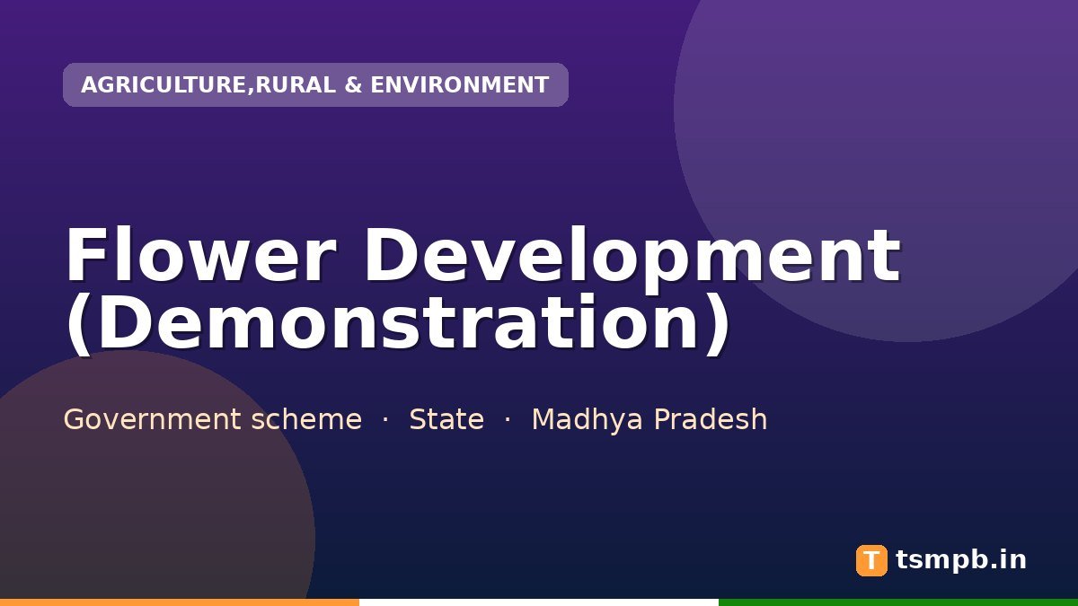 Flower Development (Demonstration)