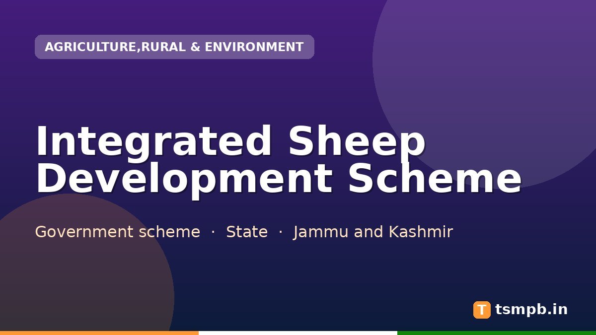 Integrated Sheep Development Scheme