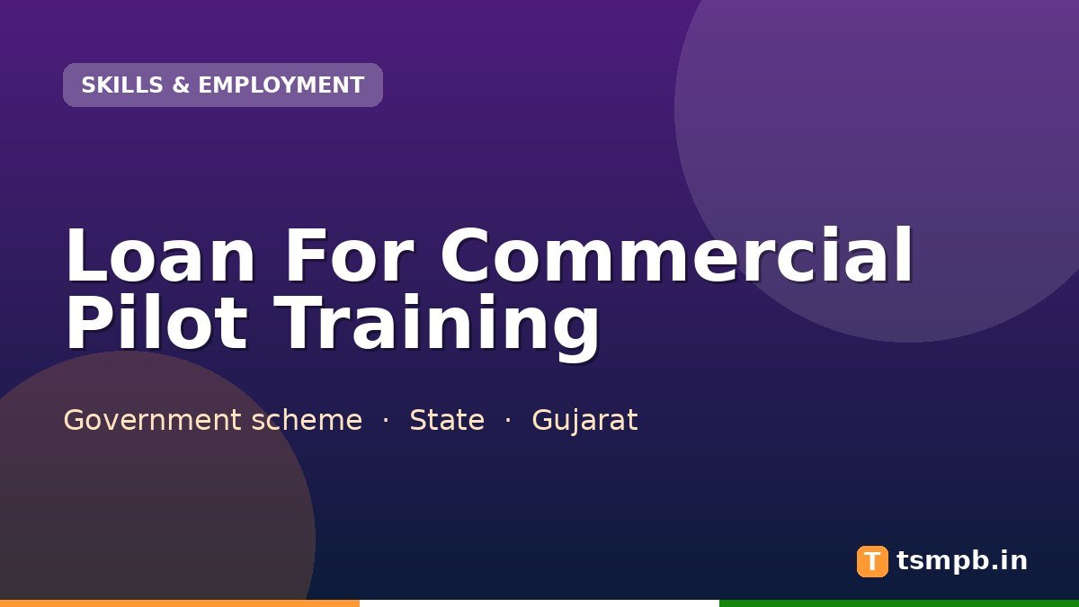 Loan For Commercial Pilot Training