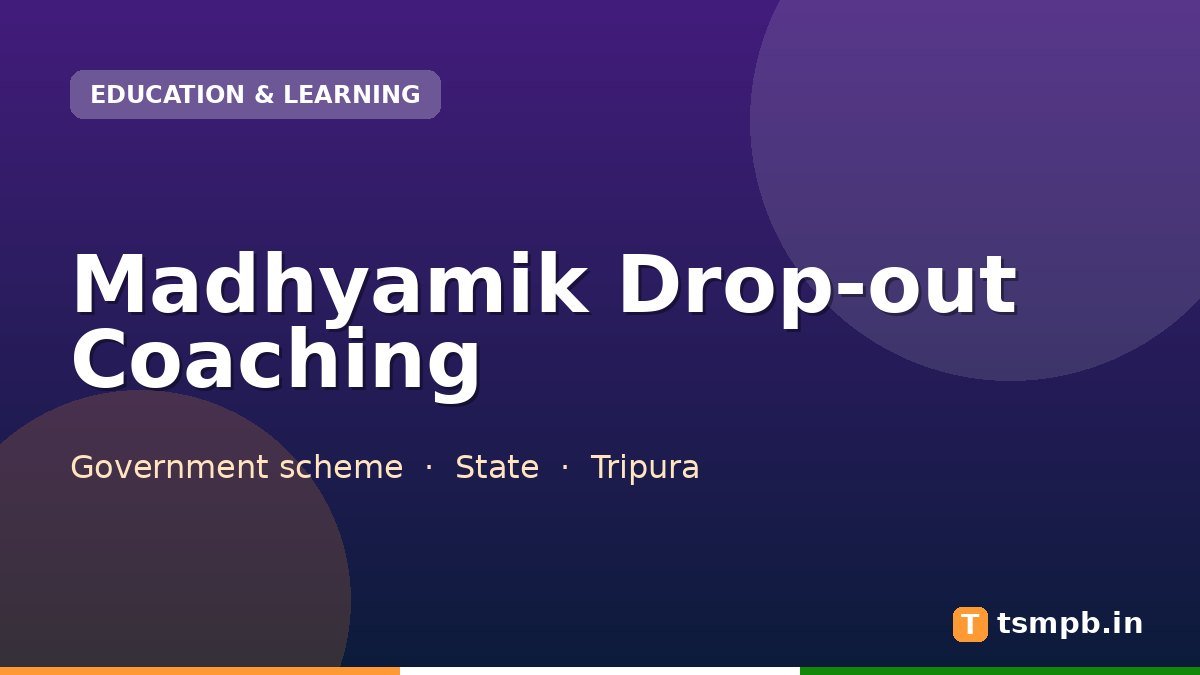 Madhyamik Drop-out Coaching
