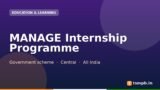 MANAGE Internship Programme