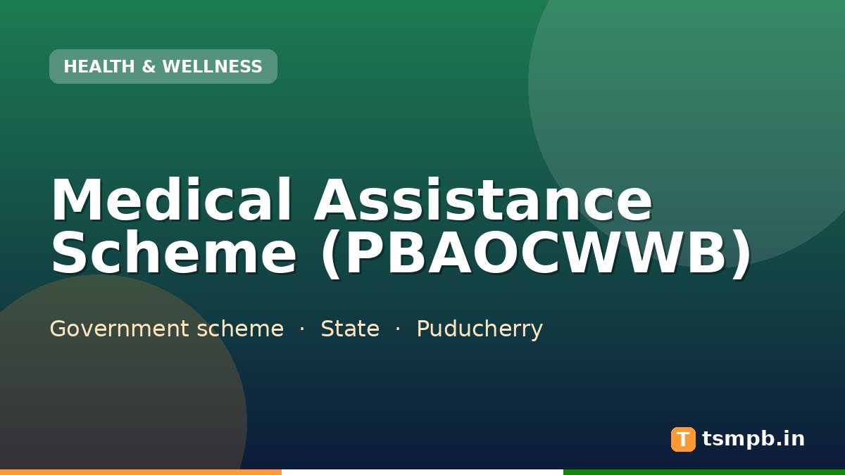 Medical Assistance Scheme (PBAOCWWB)