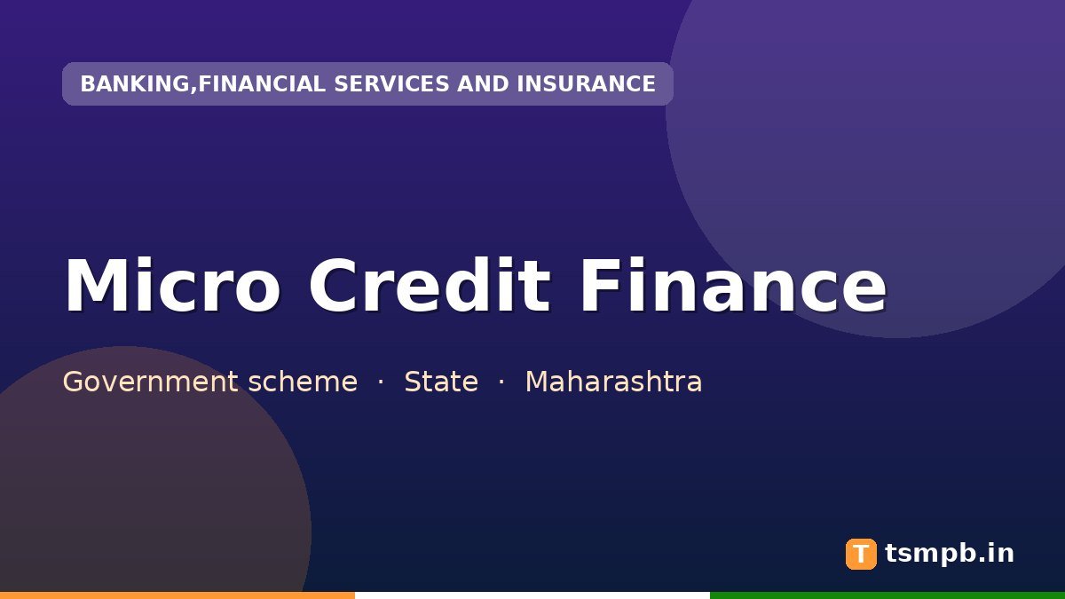Micro Credit Finance