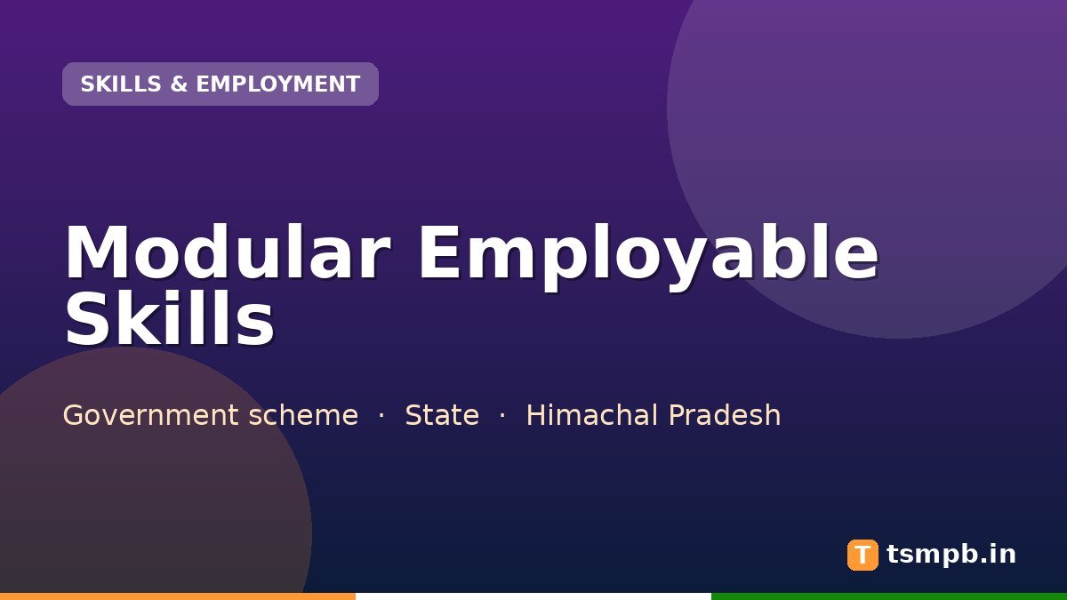 Modular Employable Skills