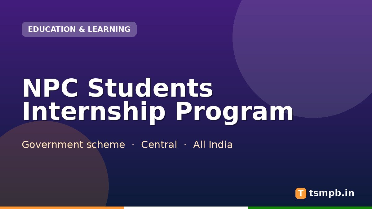 NPC Students Internship Program