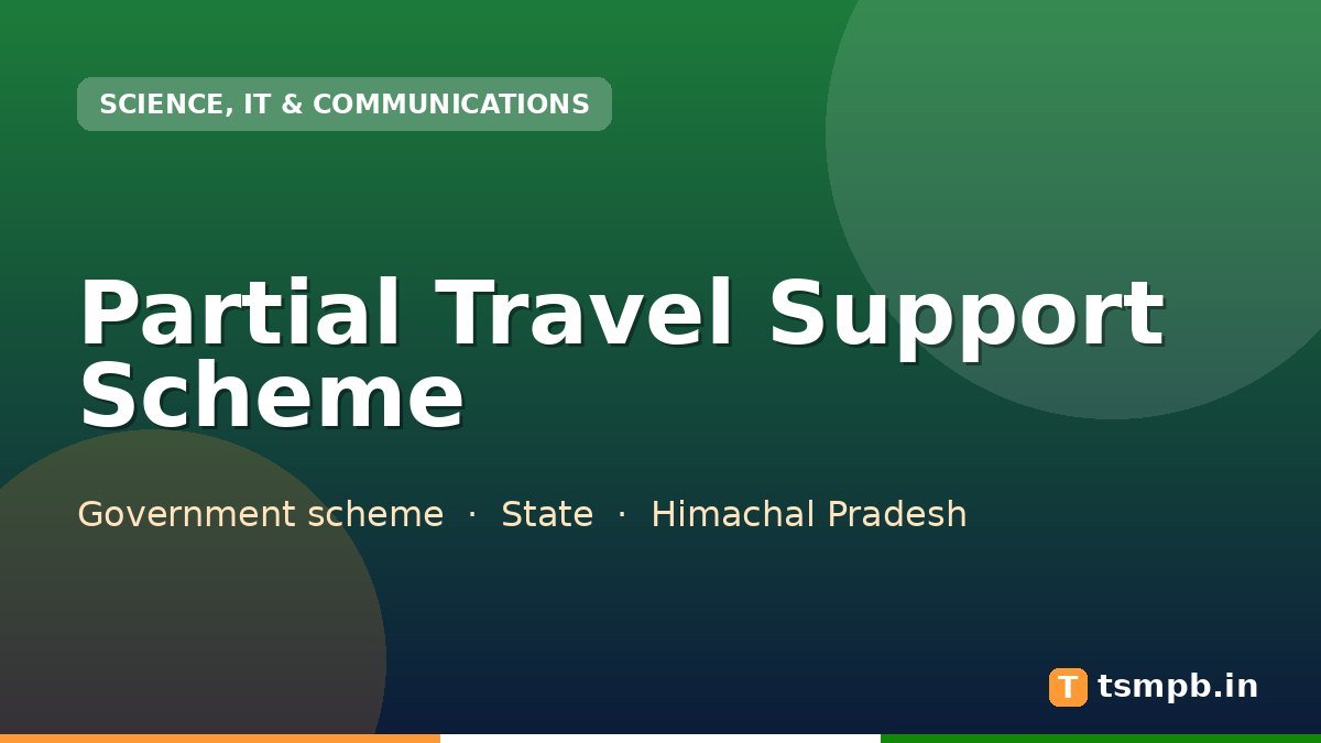 Partial Travel Support Scheme