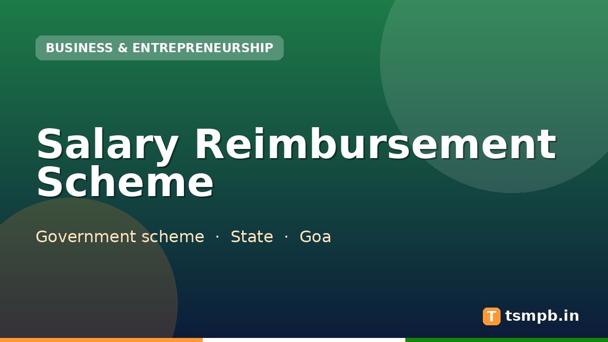 Salary Reimbursement Scheme