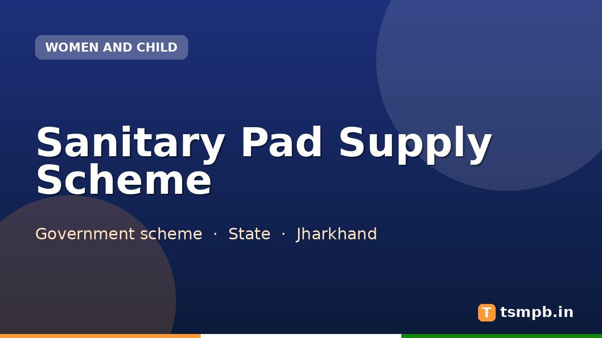 Sanitary Pad Supply Scheme