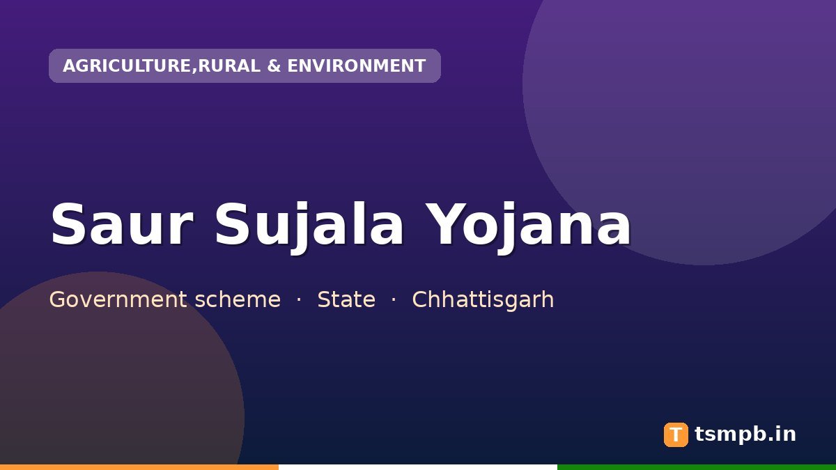Saur Sujala Yojana