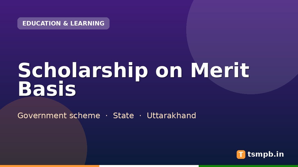 Scholarship on Merit Basis