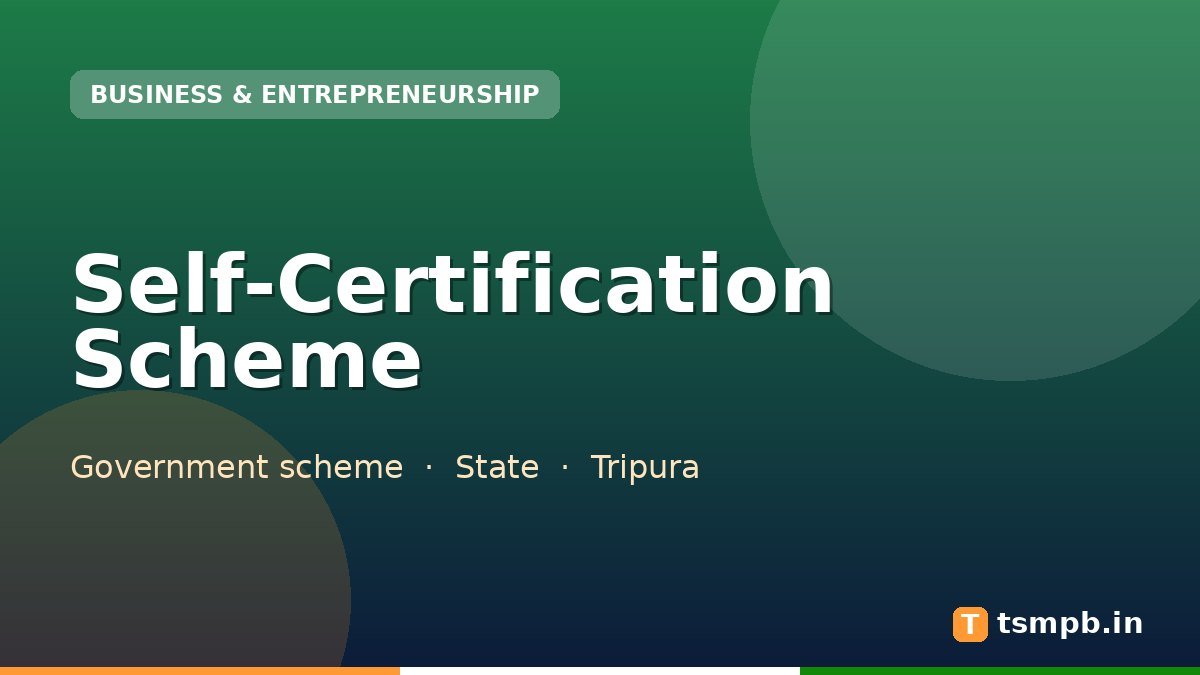 Self-Certification Scheme