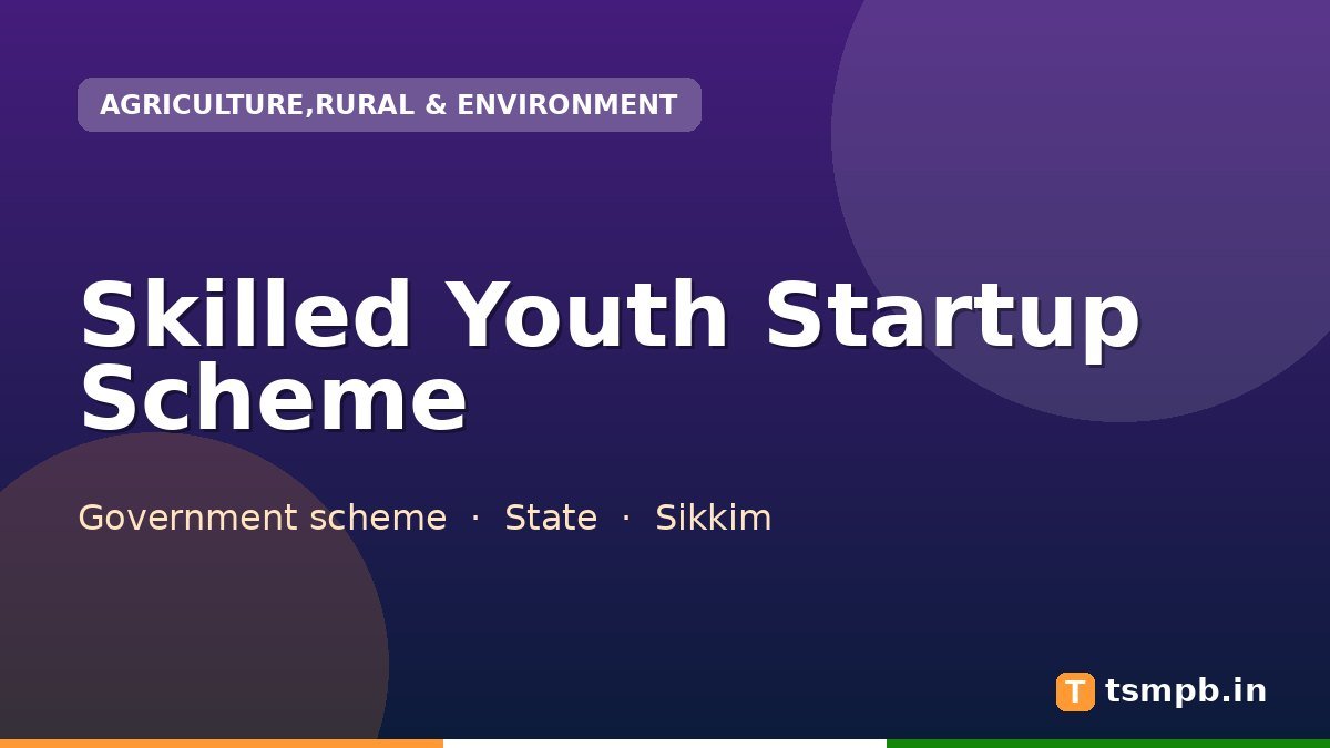 Skilled Youth Startup Scheme