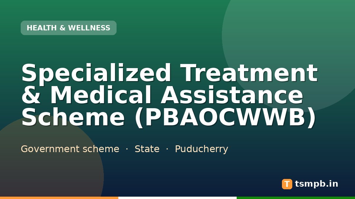 Specialized Treatment & Medical Assistance Scheme (PBAOCWWB)