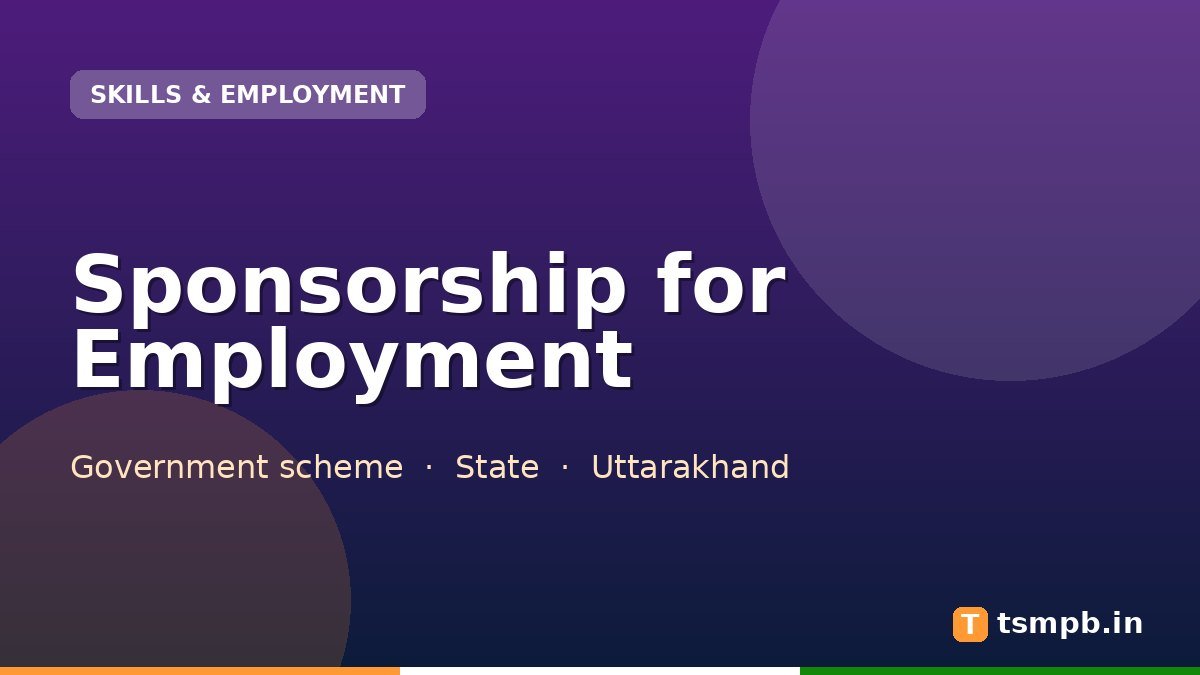 Sponsorship for Employment