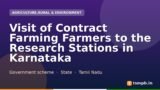Visit of Contract Farming Farmers to the Research Stations in Karnataka