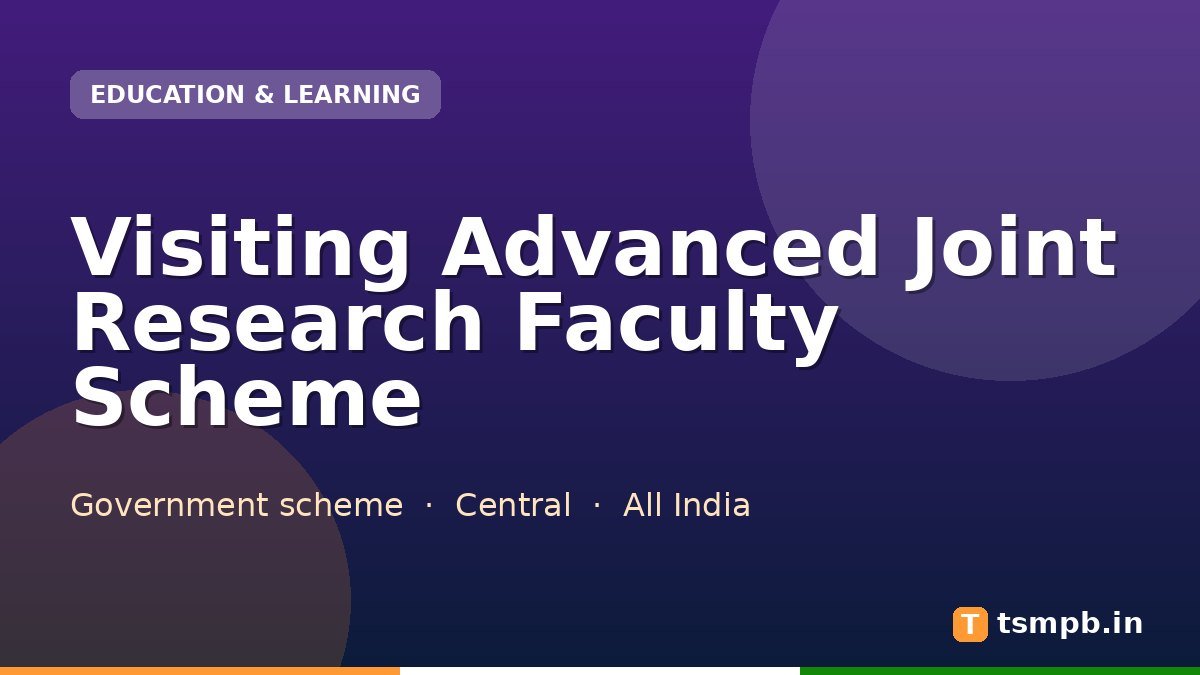 Visiting Advanced Joint Research Faculty Scheme