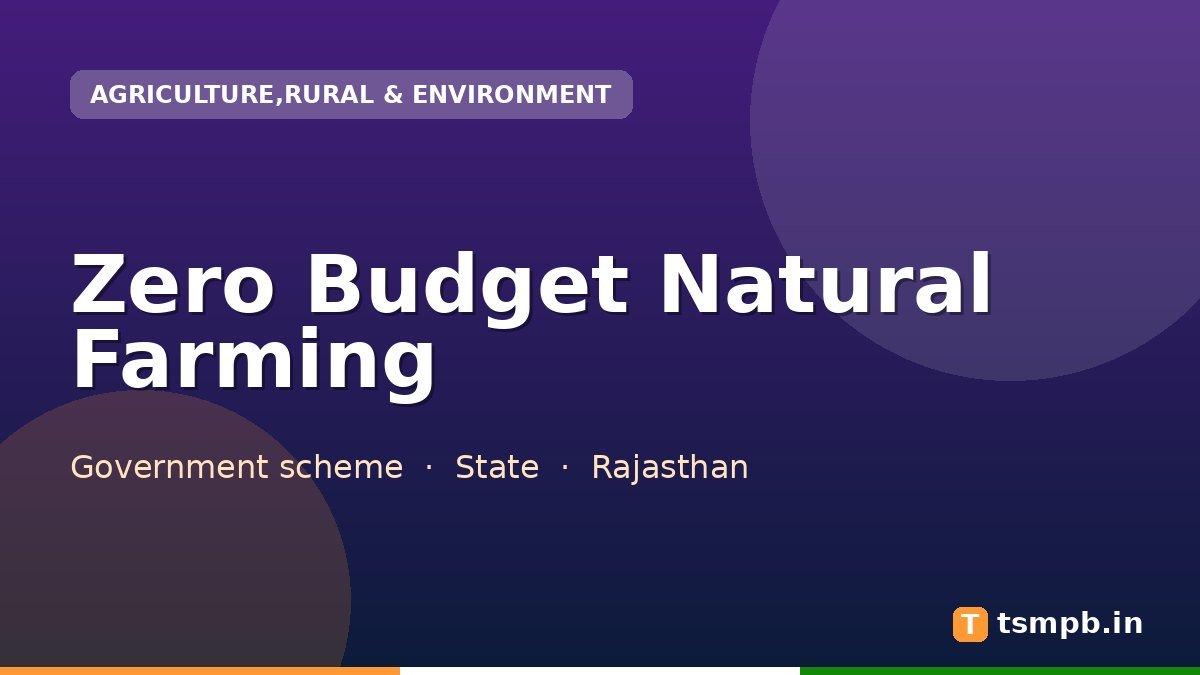 Zero Budget Natural Farming